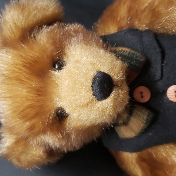 Ganz 1999 Cottage Collectibles NWT "Winston" Teddy Bear with Plaid Pants - Picture 2 of 7